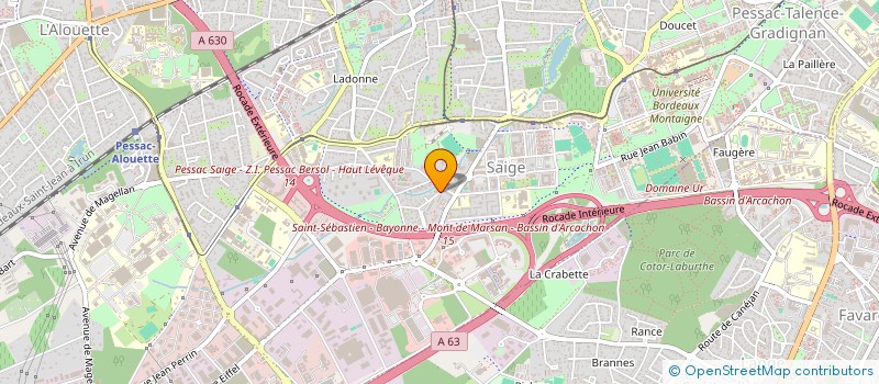 localisation de l'entreprise 878 172 022   LE HAILLAN