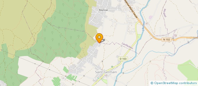 localisation de l'entreprise 878 186 162   SAINT-GERMAIN