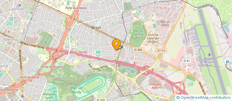 localisation de l'entreprise 878 189 943   BRON