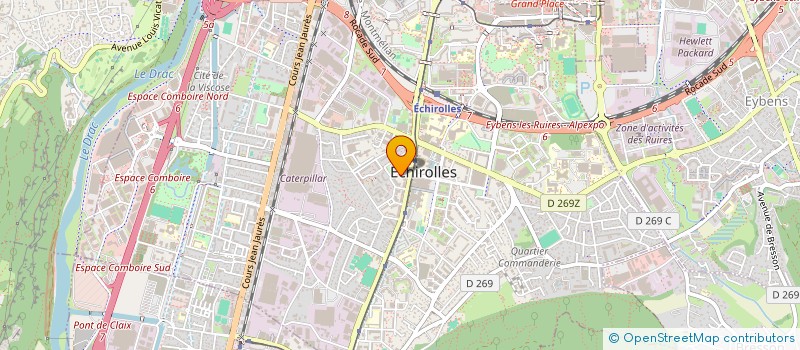 localisation de l'entreprise 878 202 712   ECHIROLLES