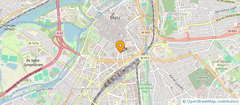 localisation de l'entreprise 878 222 983   METZ