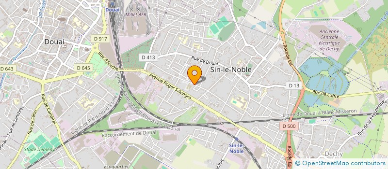 localisation de l'entreprise 878 231 661   DOUAI