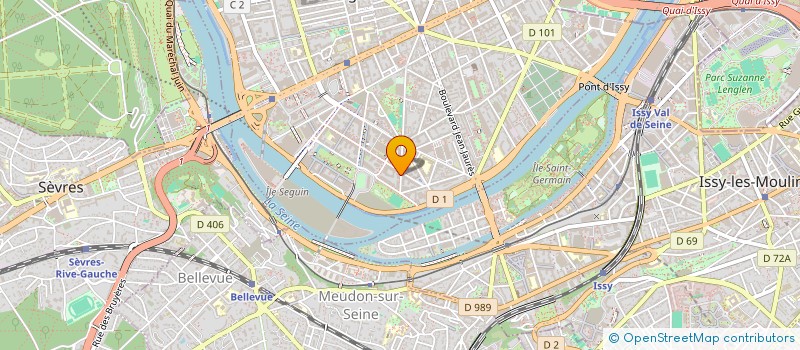 localisation de l'entreprise 878 244 540 à BOULOGNE-BILLANCOURT