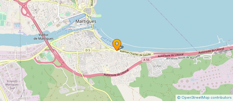 localisation de l'entreprise 878 264 274   MARTIGUES