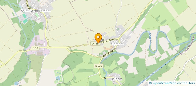 localisation de l'entreprise 878 266 246   GOMONT