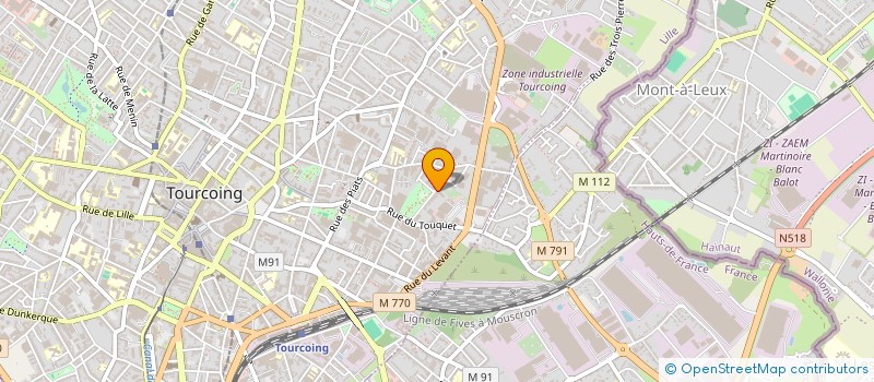 localisation de l'entreprise 878 268 358   TOURCOING