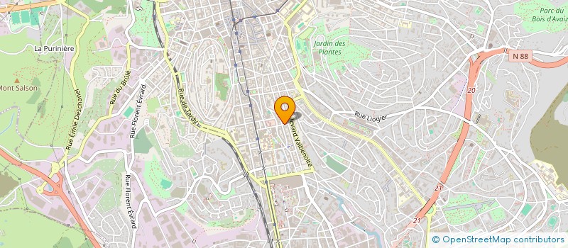 localisation de l'entreprise 878 280 973   SAINT-ETIENNE