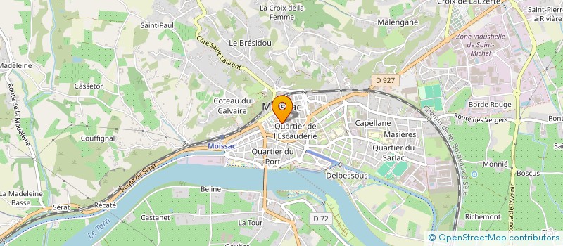 localisation de l'entreprise 878 283 910 à MOISSAC