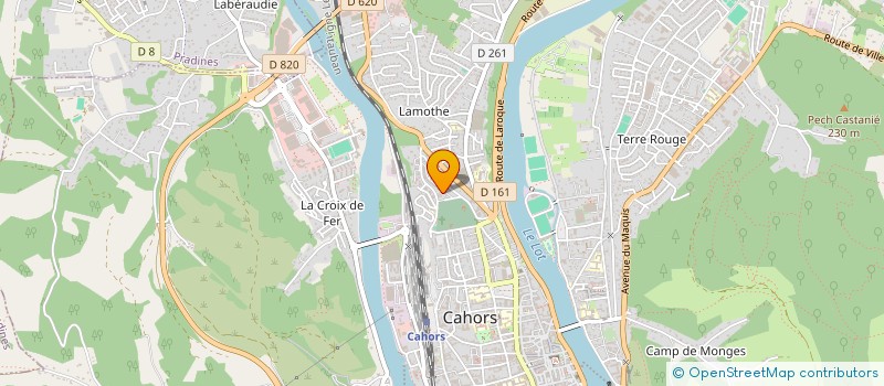 localisation de l'entreprise 878 284 538   CAHORS