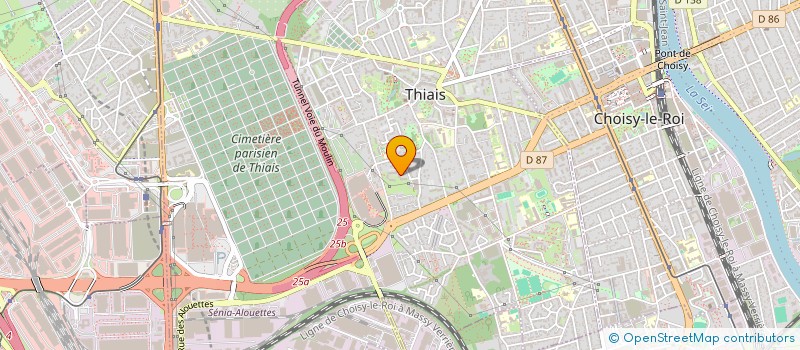 localisation de l'entreprise 878 290 287   THIAIS