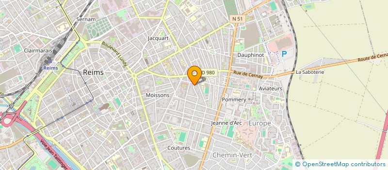 localisation de l'entreprise 878 301 498   REIMS