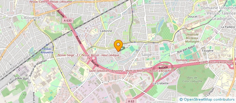 localisation de l'entreprise 878 305 150 à PESSAC