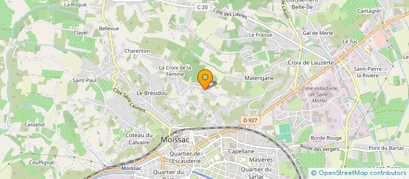 localisation de l'entreprise 878 311 976   MOISSAC