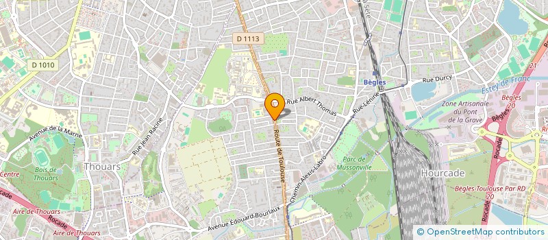 localisation de l'entreprise 878 313 956   BORDEAUX