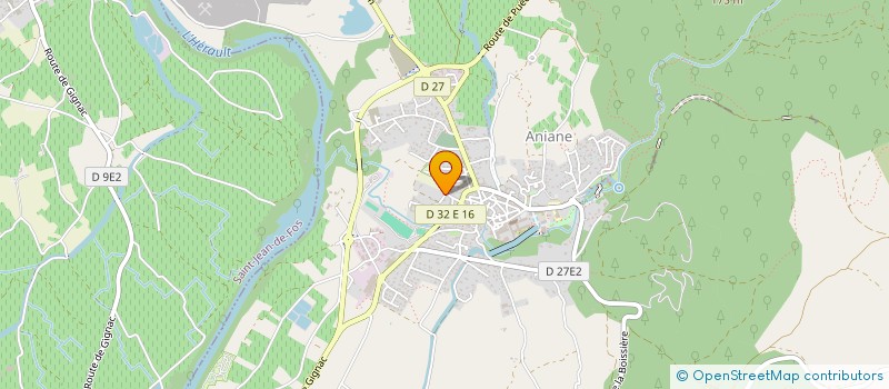localisation de l'entreprise 878 316 173 à ANIANE