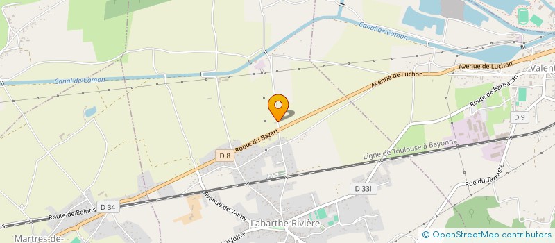 localisation de l'entreprise 878 327 691   SAINT-GAUDENS