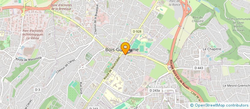 localisation de l'entreprise 878 369 065  à BOIS-GUILLAUME