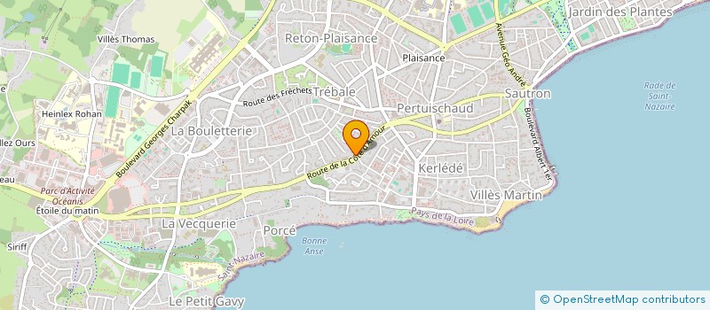 localisation de l'entreprise 878 371 624   SAINT-NAZAIRE