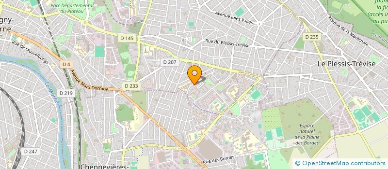 localisation de l'entreprise 878 381 193   CHAMPIGNY-SUR-MARNE