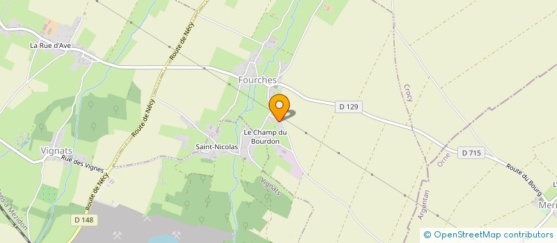 localisation de l'entreprise 878 395 466   FOURCHES