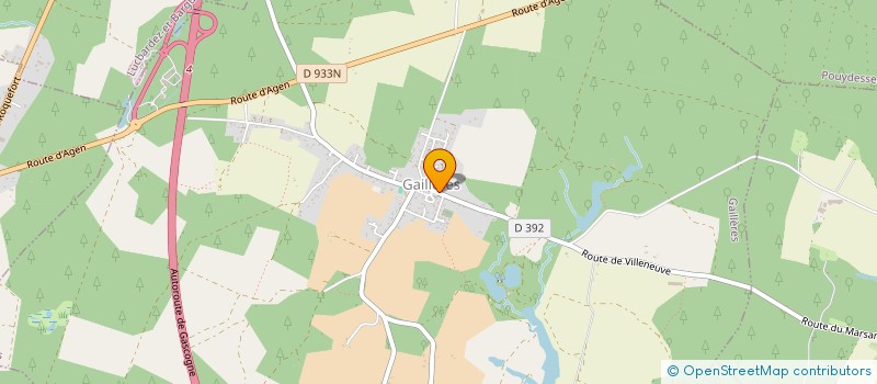 localisation de l'entreprise 878 419 597   SAINT-JUSTIN