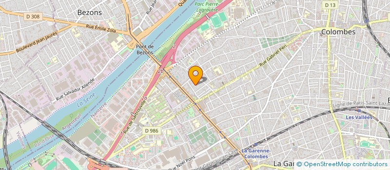 localisation de l'entreprise 878 430 339 à COLOMBES