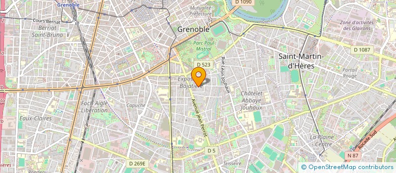 localisation de l'entreprise 878 442 110  à GRENOBLE