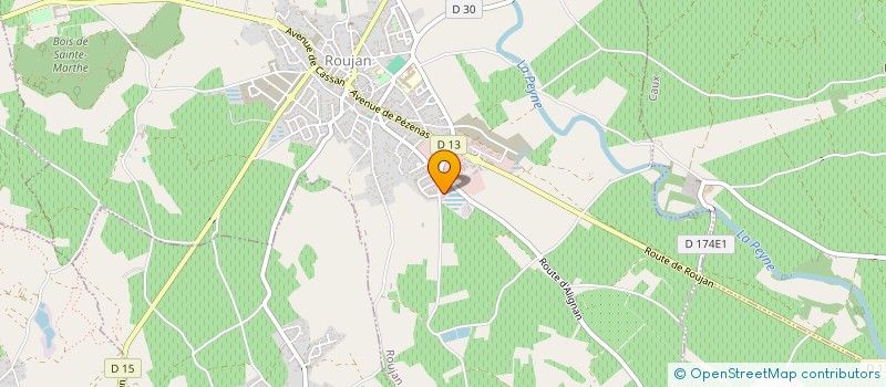 localisation de l'entreprise 878 458 959   BEZIERS