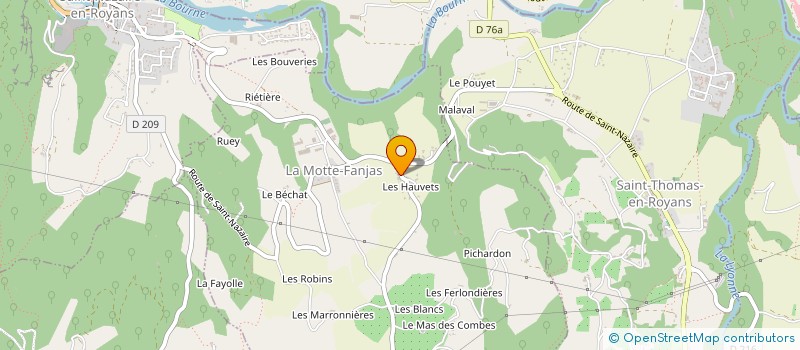 localisation de l'entreprise 878 468 230   LA MOTTE-FANJAS