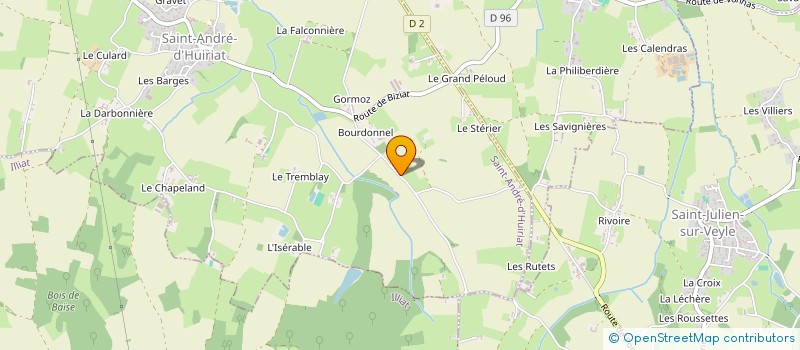 localisation de l'entreprise 878 479 088 à SAINT-ANDRE-D'HUIRIAT