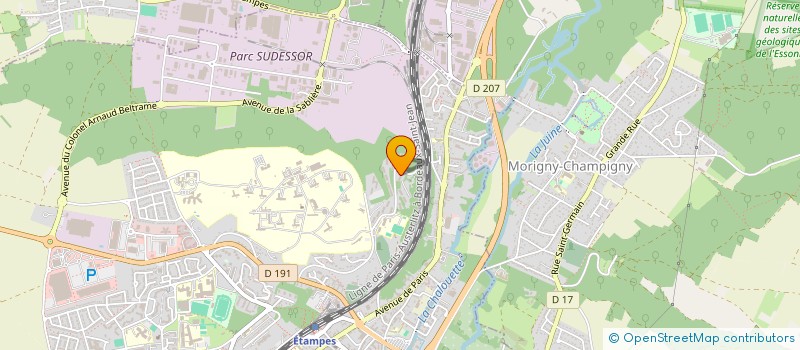 localisation de l'entreprise 878 483 635   ETAMPES