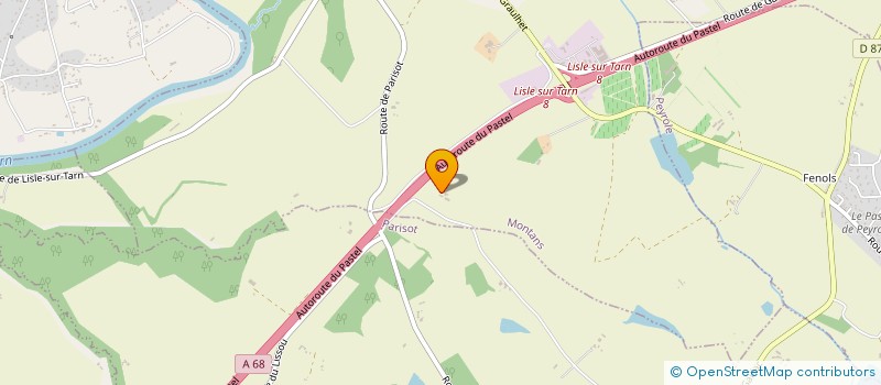 localisation de l'entreprise 878 484 435   GAILLAC