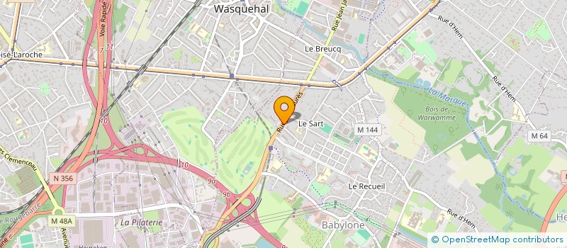 localisation de l'entreprise 878 488 295   TEMPLEUVE-EN-PEVELE