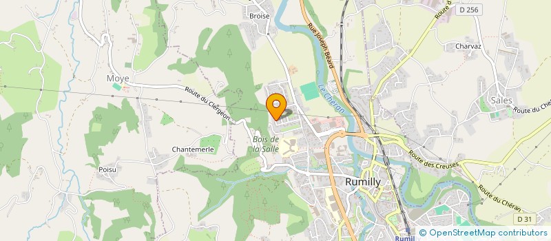 localisation de l'entreprise 878 509 264 à RUMILLY