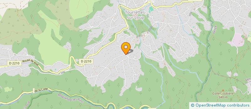 localisation de l'entreprise 878 509 736 à TOURRETTES-SUR-LOUP