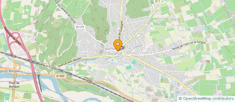 localisation de l'entreprise 878 521 830   CAUMONT-SUR-DURANCE