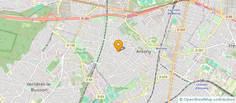 localisation de l'entreprise 878 536 788  à ANTONY