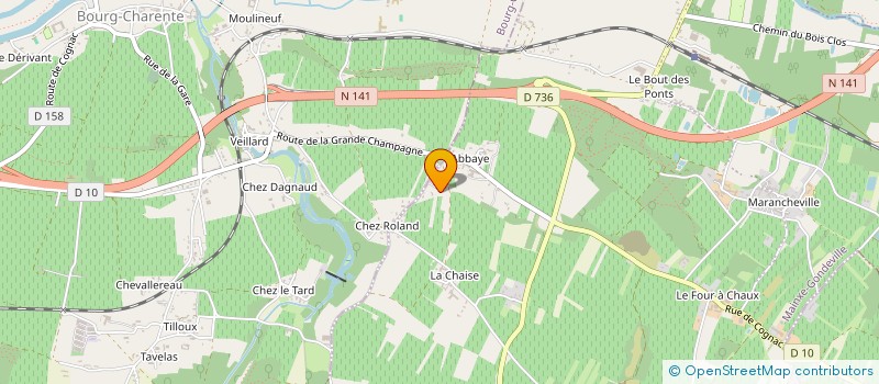 localisation de l'entreprise 878 540 459   MAINXE-GONDEVILLE