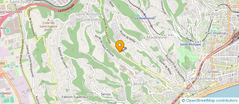 localisation de l'entreprise 878 540 863 à VILLENEUVE-LOUBET