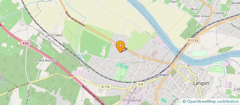 localisation de l'entreprise 878 541 614   TOULENNE