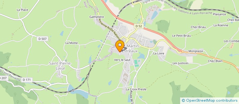 localisation de l'entreprise 878 550 771   SAINT-MARTIN-D'ESTREAUX