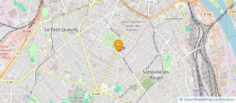 localisation de l'entreprise 878 583 491 à LE PETIT-QUEVILLY