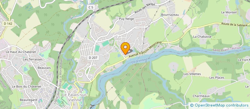 localisation de l'entreprise 878 587 666 à LIMOGES