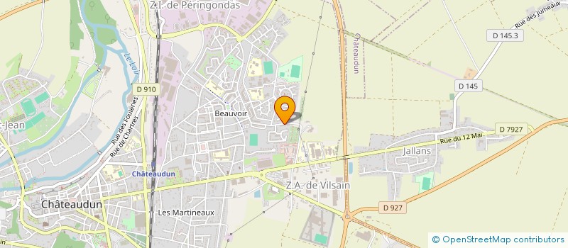 localisation de l'entreprise 878 595 529 à CHATEAUDUN