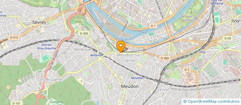 localisation de l'entreprise 878 606 805   MEUDON