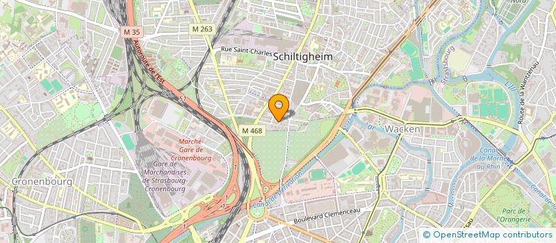 localisation de l'entreprise 878 633 304   ILLKIRCH-GRAFFENSTADEN