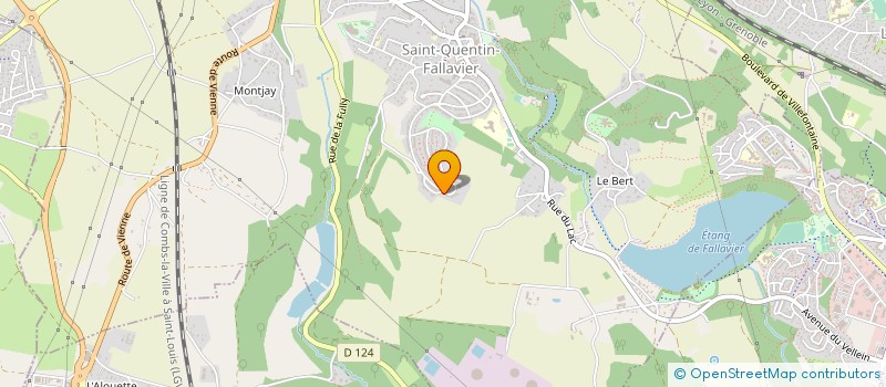 localisation de l'entreprise 878 643 105   SAINT-QUENTIN-FALLAVIER