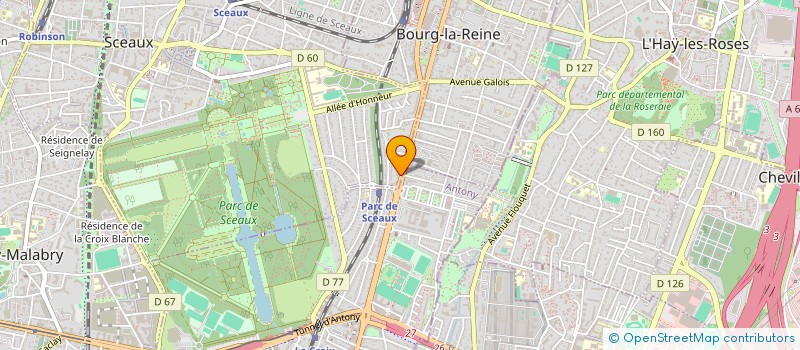 localisation de l'entreprise 878 644 046  à SCEAUX