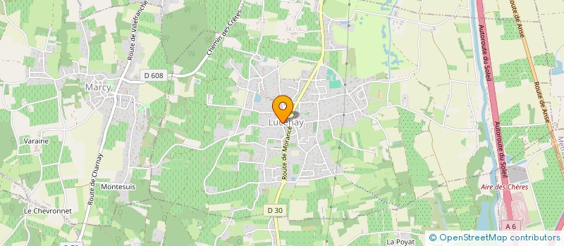 localisation de l'entreprise 878 652 999   SAINT-JUST-D'AVRAY