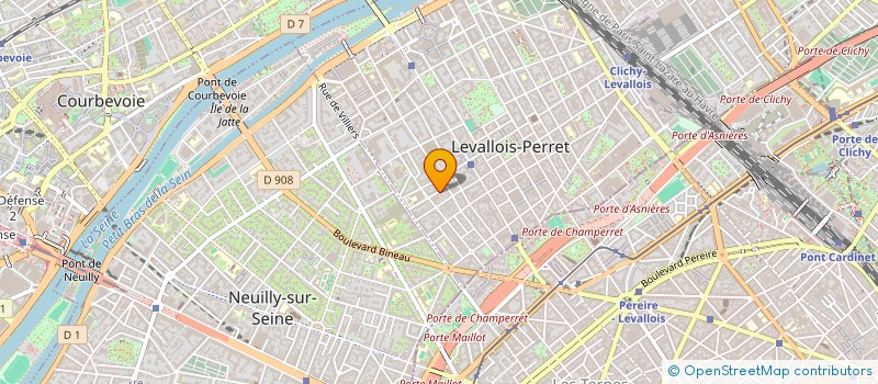 localisation de l'entreprise 878 656 990 à LEVALLOIS-PERRET